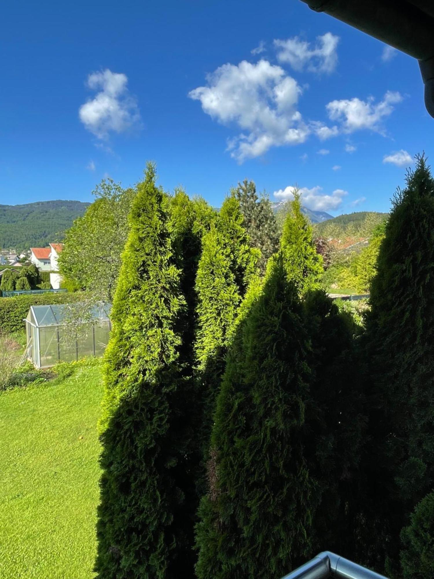 Ferienwohnung Haus Bergblick Villach Exterior foto